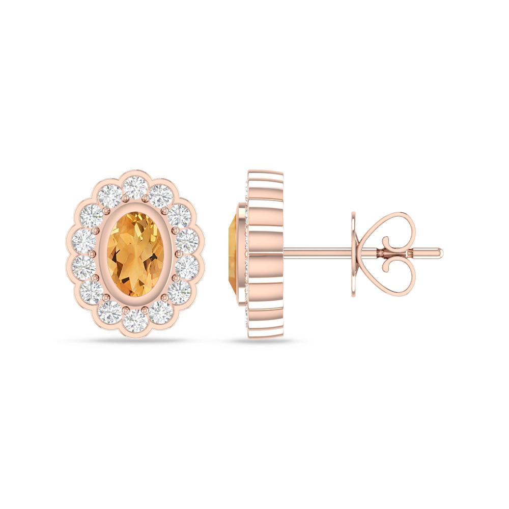 Rose Gold - Citrine